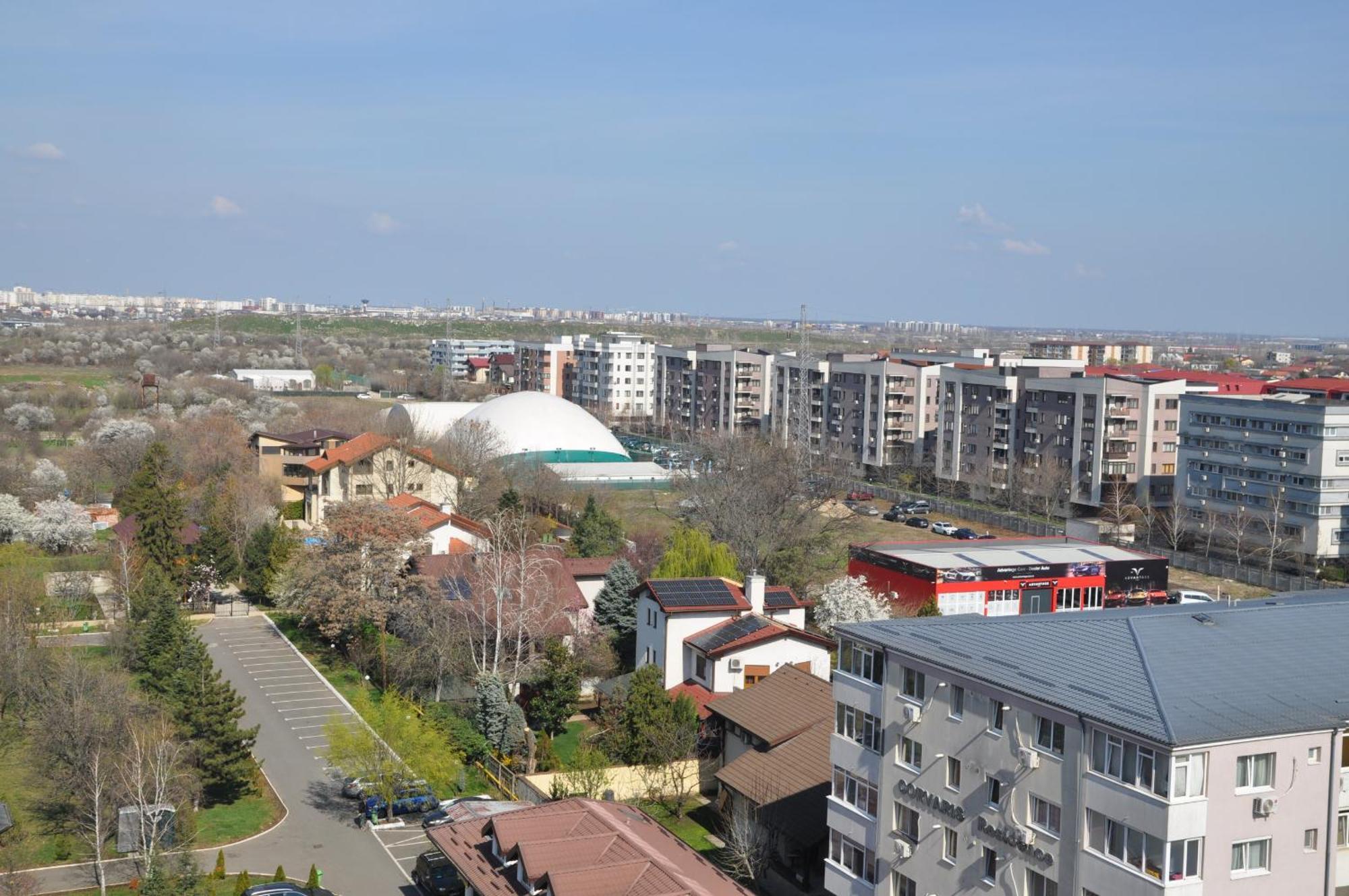 Sky Garden Panoramic View Daire Bükreş Dış mekan fotoğraf