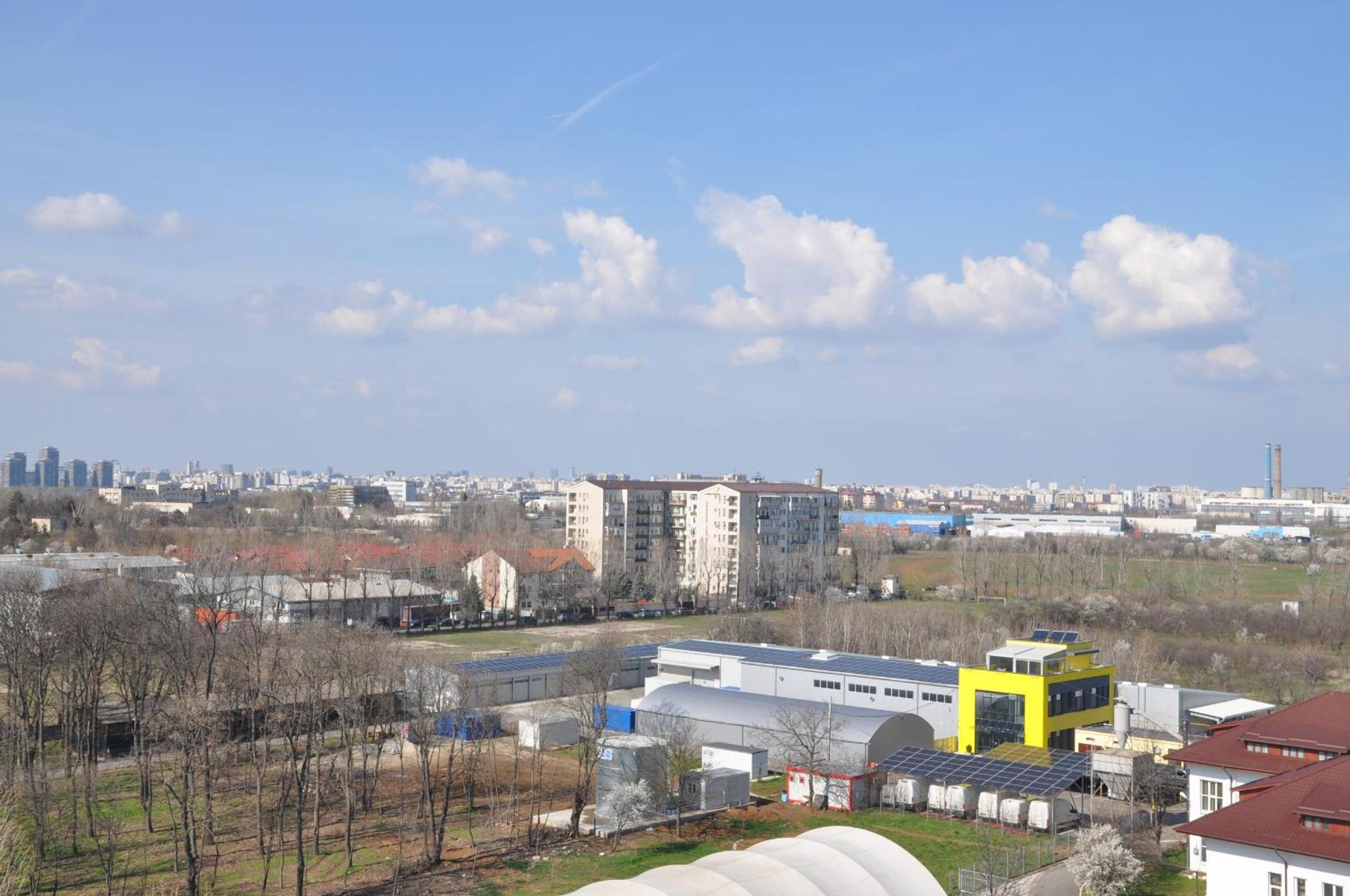 Sky Garden Panoramic View Daire Bükreş Dış mekan fotoğraf